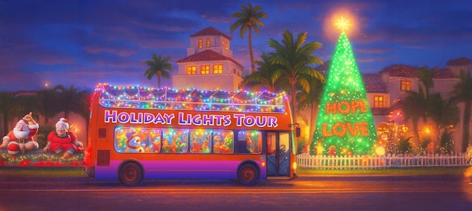 Christmas Trolley Ride Animation